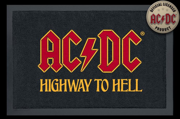 Fußmatte AC/DC - Highway To Hell - ROCKBITES