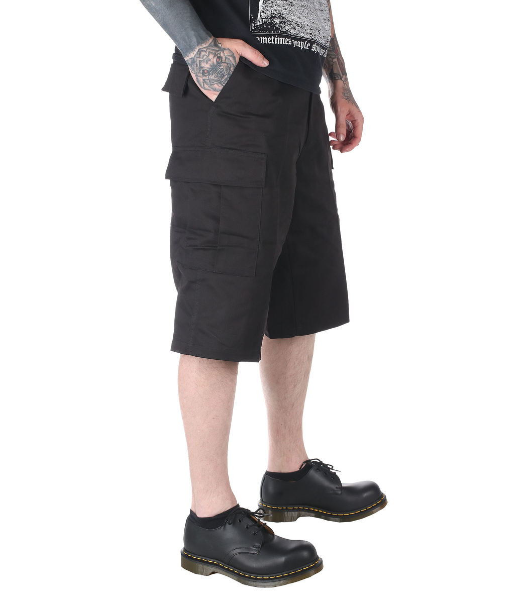 Herren Shorts  ROTHCO - LONGER STYLE - BLACK S