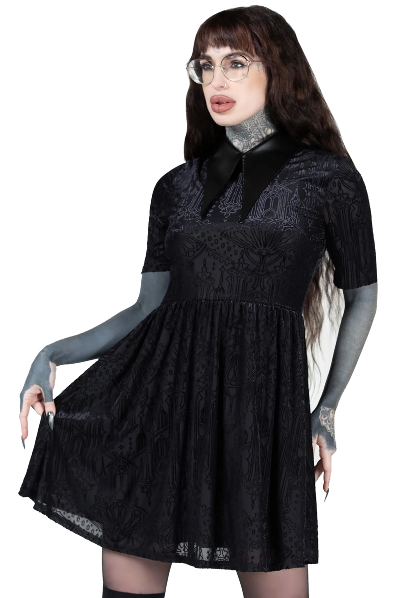 Damen Kleid KILLSTAR - Convent Cutie - schwarz S