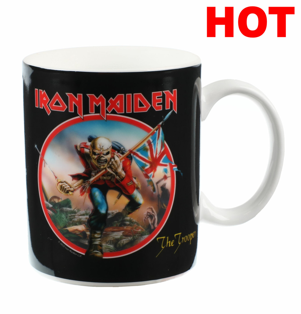 Tasse Mit Thermoeffekt - Iron Maiden - Heat Changing - The Trooper