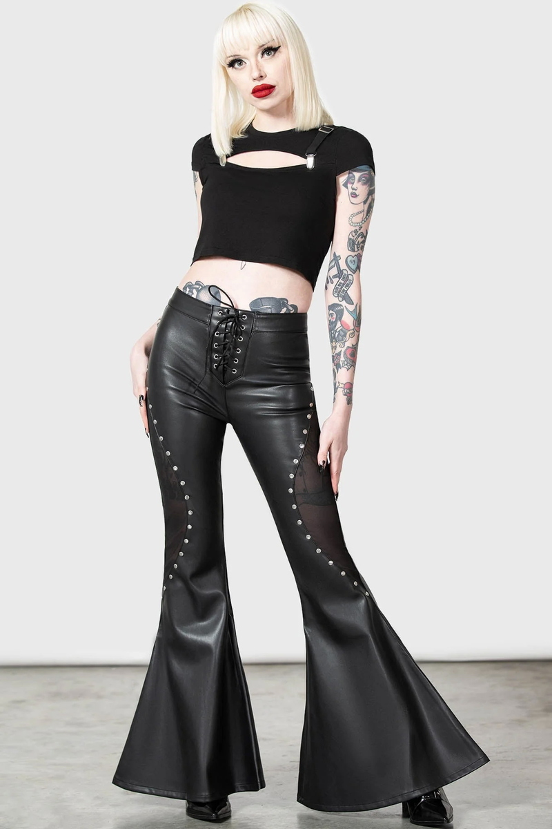 KILLSTAR - Damenhose - Sabina's Sacred Ce Flares - Schwarz L